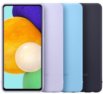 Samsung A525 Galaxy A52 Silicone Cover Black (EF-PA525TBEG)