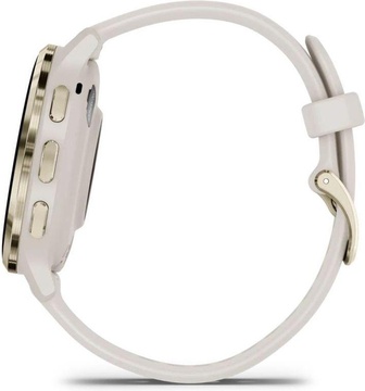 Garmin Venu 3S Soft Gold S. Steel Bezel with Ivory Case and S. Band (010-02785-04/54)