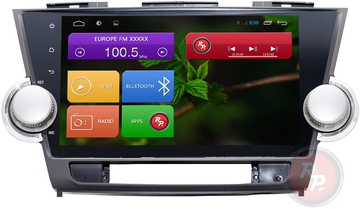 RedPower Toyota Highlander 2007+ (RP21035B) S210 Android 4.4