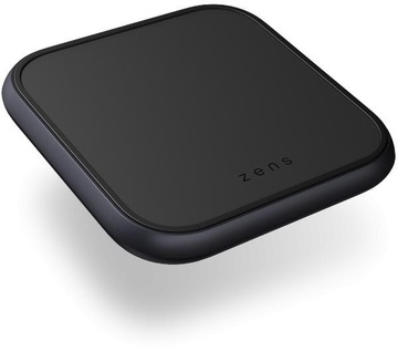 Zens Single Aluminium Charger Black (ZESC14B/00)