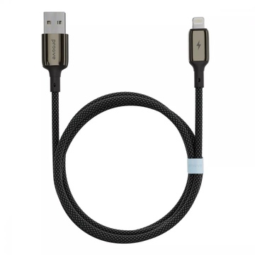 Proove Dense Metal Lightning 2.4A (1m) Black