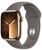 Apple Watch Series 9 GPS + Cellular 41mm Gold Stainless Steel Case With Clay Sport Band - S/M (MRJ53)