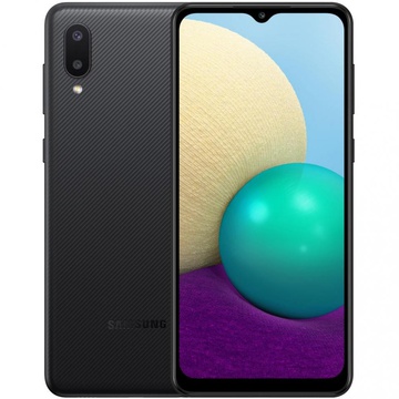 Samsung Galaxy A02 2/32GB Black (SM-A022GZKB)