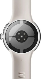 Google Pixel Watch 4 41mm Wi-Fi Polished Silver Aluminum case / Porcelain Active Band