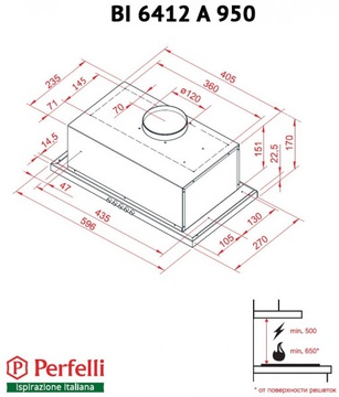 Perfelli BI 6412 A 950 I LED