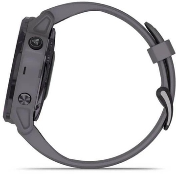 Garmin Fenix 6S Pro Solar Edition Amethyst Steel with Shale Gray Band (010-02409-15)