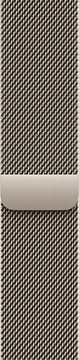 Apple Watch Series 10 GPS + Cellular 46mm Natural Titanium Case With Natural Milanese Loop - M/L (MWYC3)
