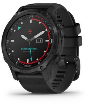 Garmin Descent Mk2S Carbon Grey with Black Silicone Band (010-02403-04) (UA)