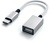 Satechi Type-C to Type-A Cabled Adapter Silver (ST-TCCAS)