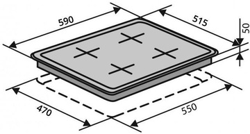 Ventolux HSF640-W3G CESBT (BK)