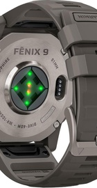 Garmin Fenix 9 51mm Titanium with Pebble Gray Silicone Band (010-04763-00/01)