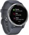 Garmin Venu Silver Stainless Steel Bezel w. Granite Blue and Silicone B. (010-02173-01/010-02173-03)