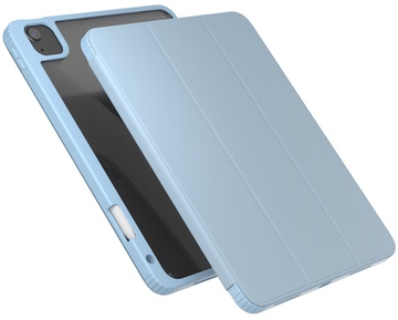 Blueo Ape Case with Leather Sneath for iPad 10.2''(2020-2022) Light Blue