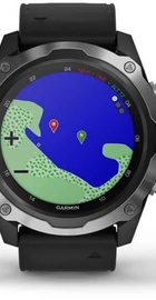 Garmin Descent Mk2 Stainless Steel with Black Band (010-02132-00)