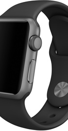 Apple Sport Band for Watch Black 38mm/40mm/41mm/42mm with Space Black Pin (MJ4F2/MTP62)