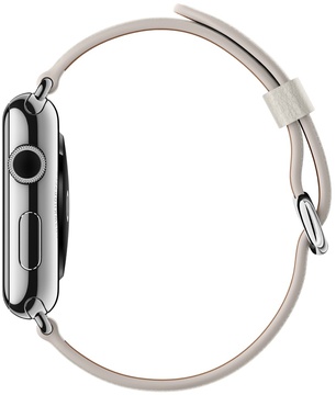 Apple Classic Buckle for Watch 42mm/44mm/45mm/46mm/49mm White (MMGT2)