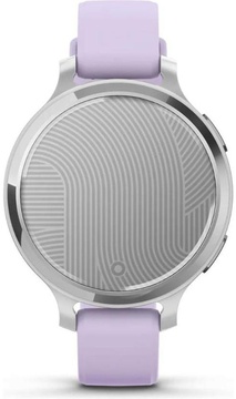 Garmin Lily 2 Active Silver with Purple Jasmine Silicone Band (010-02891-01)