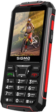 Sigma mobile X-treme PR68 Black-red (UA)