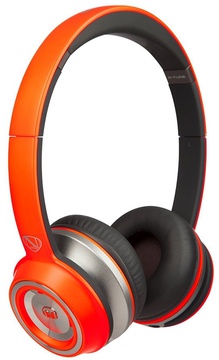 Monster NTune On-Ear with ControlTalk Universal Neon Orange