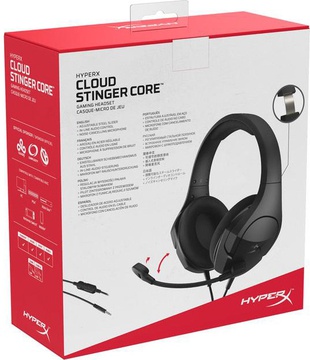 HyperX Cloud Stinger Core PC (HX-HSCSC2-BK)