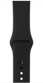 Apple Watch 38mm Series 3 GPS Space Gray Aluminum Case with Black Sport Band (MQKV2)