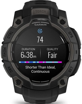 Garmin Instinct 3 45mm AMOLED Black with Black Band (010-02936-00)