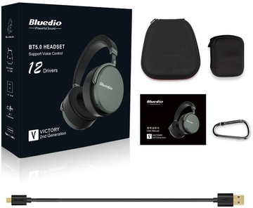 Bluedio V2 с 12 динамиками (Черный)