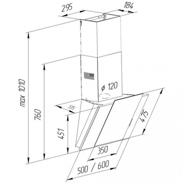 Pyramida NR-MV 60 (1000) M BL