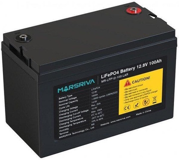 Marsriva LiFePO4 12,8V 100Ah (MR-LFP12-100-LAR)