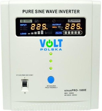 Volt Polska SINUS PRO 1500E 12V 230V (3SP091512E)