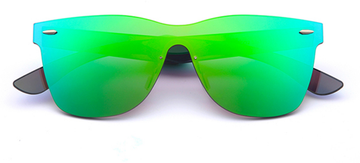 20/20 Brand Vintage Sunglasses Flat Lens Green Revo (model 1601)