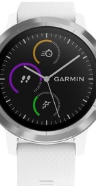 Garmin Vivoactive 3 White with Stainless Hardware (010-01769-22)