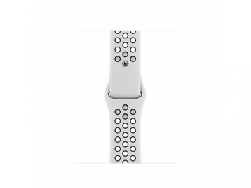 Apple Watch Nike SE GPS 44mm Silver Alum Case with Pure Platinum/Black Nike Sport Band (MKQ73)