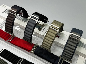 Apple Alpine Loop Band Medium for Watch 42mm/44mm/45mm/49mm Indigo (high copy)