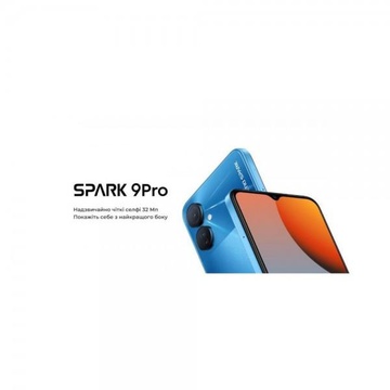 Tecno Spark 9 Pro (KH7n) 4/128GB Burano Blue (4895180783845) (UA)
