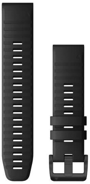 Garmin Ремешок для Fenix 6 22mm QuickFit Black Silicone bands (010-12863-00)