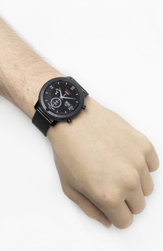 Jiks Watch с пульсоксиметром (Metal-Black)
