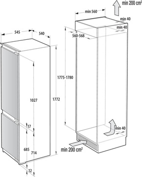 Gorenje NRKI517E82WF