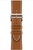 Apple Watch Hermes Series 4 GPS + Cellular 44mm Stainless Steel Case with Fauve Barenia Leather Single Tour Deployment Buckle (MU6T2)