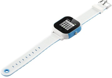 Lemfo DF50 Ellipse Aqua с GPS трекером (Бело-голубой)