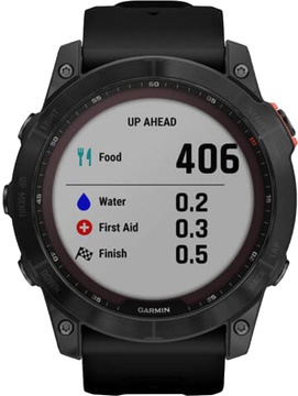 Garmin Fenix 7X Solar Slate Gray with Black Band (010-02541-00/01)