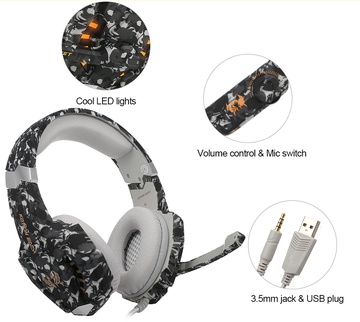 Kotion Each G9600 с подсветкой (Черный)