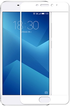 Simple Case 3D Glass for Meizu M5 White