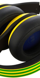 Monster Adidas Originals Limited Over-Ear Yellow and Green over Black