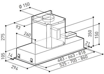 Zirtal CT-STYLE 60 IX/BL GLASS