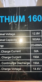 Extralink LiFePO4 12.8V 160Ah (EX.30462)