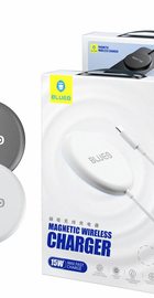Blueo Magnetic Wireless Charger WHite