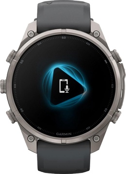 Garmin Fenix 9 Pro inReach 47mm Titanium with Graphite/Black Silicone Band (010-04336-20/21)