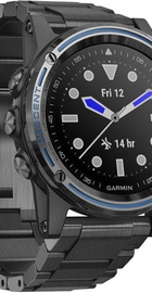 Garmin Descent Mk1 Dive Computer, Gray Sapphire with DLC Titanium Band (010-01760-01/010-01760-11)