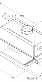 Whirlpool AKR7491WH